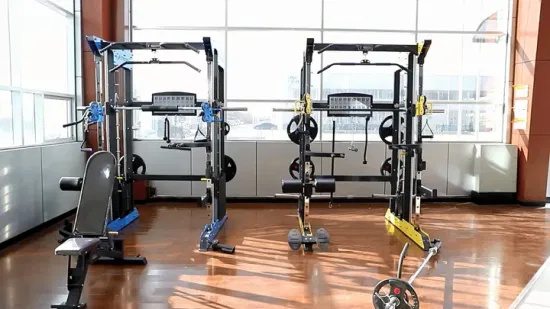 Equipamento de ginástica para uso doméstico, tudo em um Trainer Smith Machine